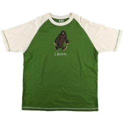 Lazy One Men's I Believe Bigfoot Pajama Short-Sleeve T-Shirt