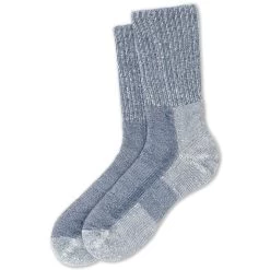 Thorlo Men's LTH Light Hiking Crew Sock -Stylish Men's Store LTH000 DENIM