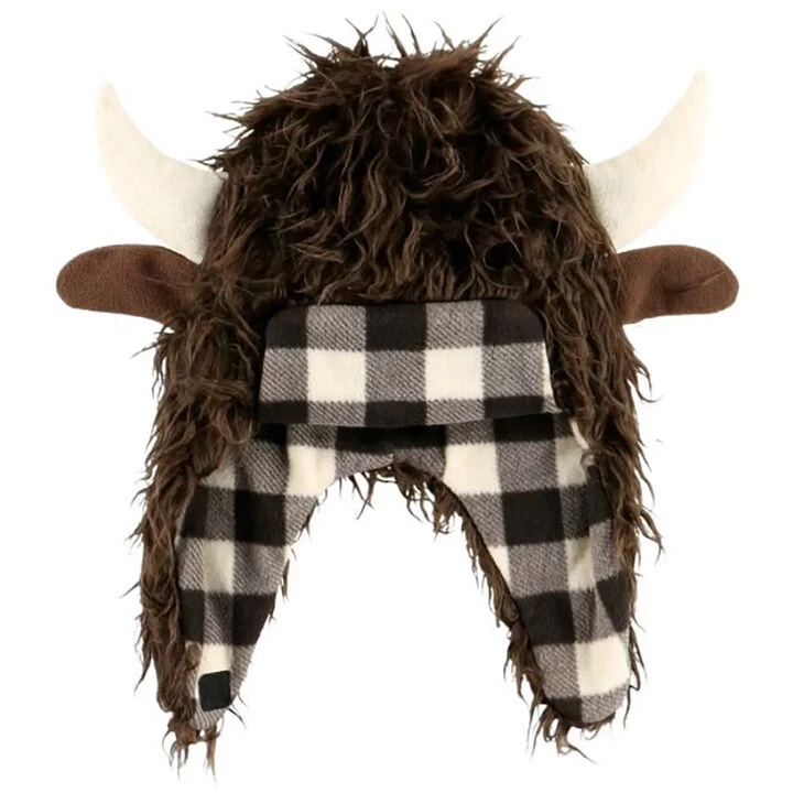 Lazy One Men's & Women's Buffalo Critter Cap 3 Lazy One Men's & Women's Buffalo Critter Cap