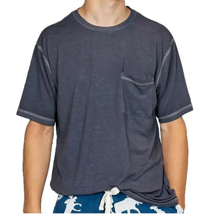 Lazy One Men's Pocket Short-Sleeve PJ T-Shirt 3 Lazy One Men's Pocket Short-Sleeve PJ T-Shirt