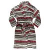 Lazy One Men's Cabin Moose Bathrobe