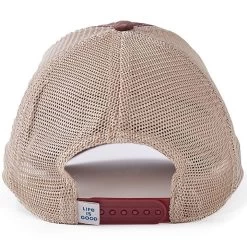 Life Is Good Men's I'm Classic Pickup Favorite Mesh Back Cap 5 Life Is Good Men's I'm Classic Pickup Favorite Mesh Back Cap -Stylish Men's Store LiG Im Classic Cap Mahogany Brown 2