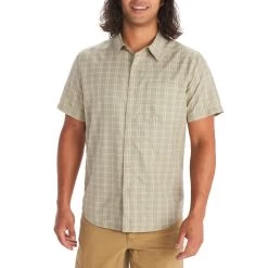 Marmot Men's Aerobora Novelty Short-Sleeve Shirt -Stylish Men's Store M14117 21785 S02