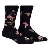 Sock It To Me Men's Let That Shiitake Go Crew Sock