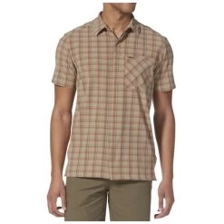 Front Page -Stylish Men's Store Mens Amp Lite Plaid Woven SS Shirt 2