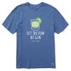 Life Is Good Men's Let The Fun Be Gin Crusher Short-Sleeve T-Shirt 1 Life Is Good Men's Let The Fun Be Gin Crusher Short-Sleeve T-Shirt -Stylish Men's Store Mens Let the Fun Be Gin Crusher SS T Shirt