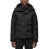 Canada Goose Men's MacMillan Parka -Stylish Men's Store Mens MacMillan Down Parka 3804M BLACK front