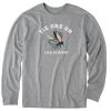 Life Is Good Men's Tie One On Crusher Long-Sleeve T-Shirt