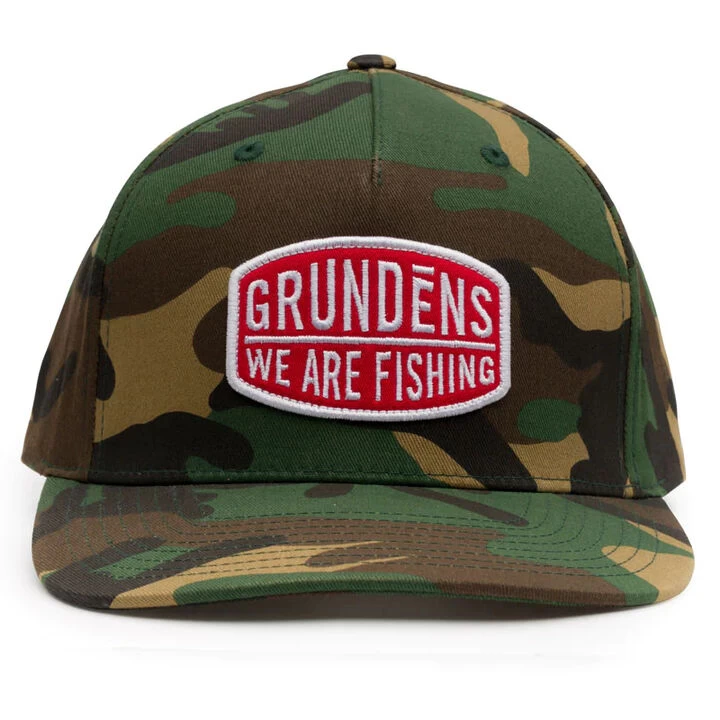 Grundéns Men's We Are Fishing Camo Trucker Hat 3 Grundéns Men's We Are Fishing Camo Trucker Hat
