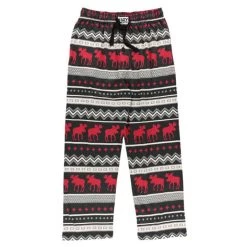 Lazy One Men's Cabin Moose PJ Pant