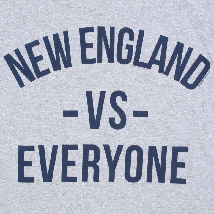 Boston Sports Apparel Men's Big & Tall New England VS Everyone Hooded Sweatshirt 4 Boston Sports Apparel Men's Big & Tall New England VS Everyone Hooded Sweatshirt - Image 2