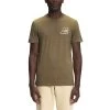 The North Face Men’s Logo Marks Tri-Blend Short-Sleeve T-Shirt -Stylish Men's Store NF0A7QI3 DVF hero