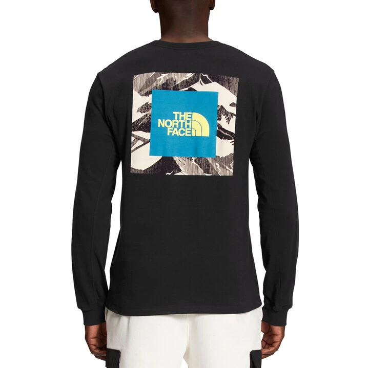 The North Face Men's Coordinates Long-Sleeve T-Shirt 4 The North Face Men's Coordinates Long-Sleeve T-Shirt - Image 2