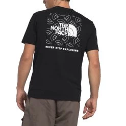 The North Face Men's Box NSE Short-Sleeve T-Shirt -Stylish Men's Store NF0A812H OV2 back