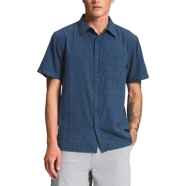 The North Face Men's Loghill Jacquard Short-Sleeve Shirt 4 The North Face Men's Loghill Jacquard Short-Sleeve Shirt - Image 2