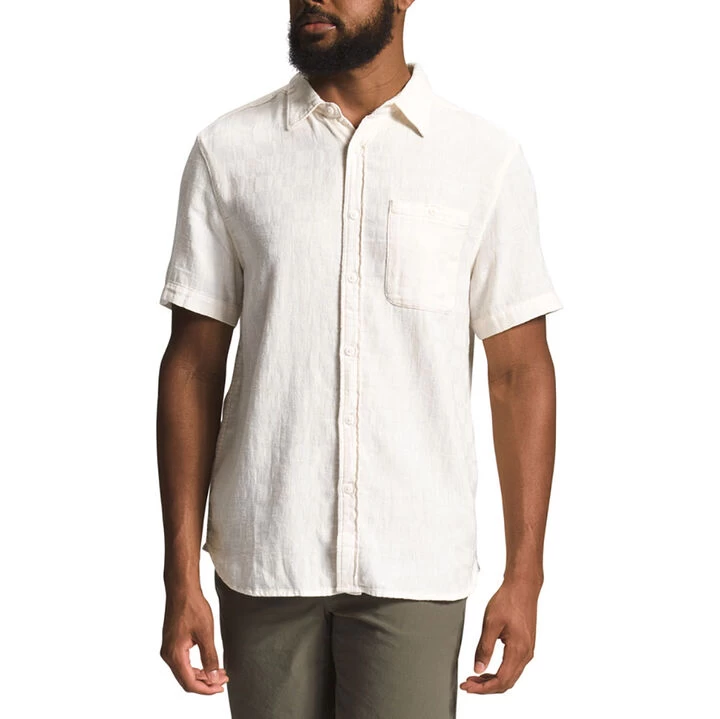 The North Face Men's Loghill Jacquard Short-Sleeve Shirt 5 The North Face Men's Loghill Jacquard Short-Sleeve Shirt - Image 3