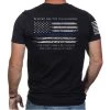 Nine Line Apparel Men's Thin Blue Line Short-Sleeve T-Shirt 2 Nine Line Apparel Men's Thin Blue Line Short-Sleeve T-Shirt -Stylish Men's Store NLA TBL TS Black