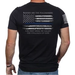 Nine Line Apparel Men's Thin Blue Line Short-Sleeve T-Shirt