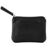 Osgoode Marley Cashmere Leather Zip-Top Wallet -Stylish Men's Store OM 1902 blk