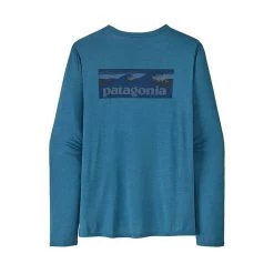 Patagonia Men's Capilene Cool Daily Graphic Waters Long-Sleeve Base Layer Shirt