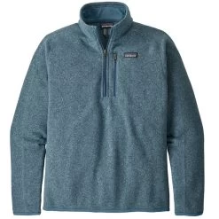 Patagonia Men's Better Sweater Fleece 1/4-Zip Fleece 18 Patagonia Men's Better Sweater Fleece 1/4-Zip Fleece -Stylish Men's Store Patagonia 25523 PGBE Blue