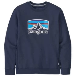 Patagonia Men's Fitz Roy Horizons Uprisal Crew Sweatshirt