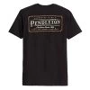 Pendleton Men's Vintage Logo Graphic Short-Sleeve T-Shirt -Stylish Men's Store Pendleton Logo Tee Black White 2