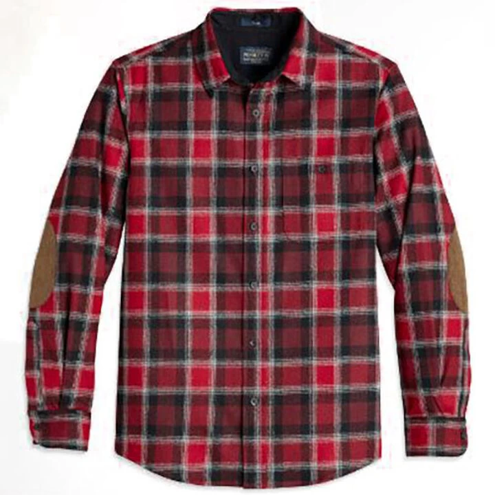 Pendleton Men's Plaid Trail Wool Long-Sleeve Shirt 5 Pendleton Men's Plaid Trail Wool Long-Sleeve Shirt - Image 3