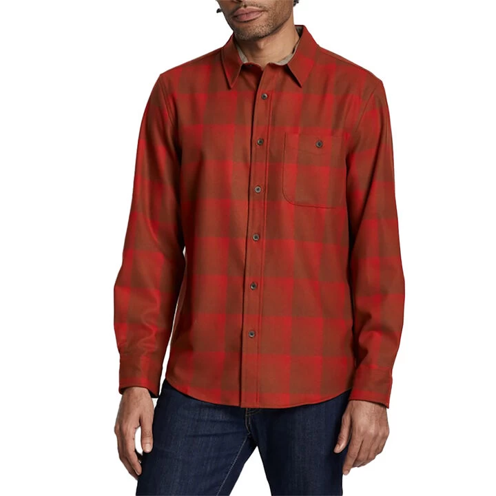 Pendleton Men's Plaid Trail Wool Long-Sleeve Shirt 3 Pendleton Men's Plaid Trail Wool Long-Sleeve Shirt