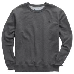Champion Men's Powerblend Sweats Pullover Crew Sweatshirt 9 Champion Men's Powerblend Sweats Pullover Crew Sweatshirt -Stylish Men's Store Powerblend Sweats Pullover Crew Sweatshirt S0888 G61 GRANITE HEATHER