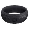 Qalo Men's Classic Forged Silicone Ring -Stylish Men's Store Qalo QS9 MHT Tungsten