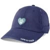 Life Is Good Men's Animal Heart Sunwashed Chill Cap
