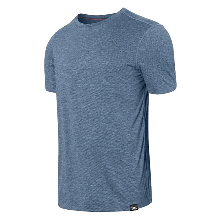 SAXX Men's Aerator Crew-Neck Short-Sleeve T-Shirt 4 SAXX Men's Aerator Crew-Neck Short-Sleeve T-Shirt - Image 2