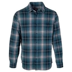 Schott NYC Men's Plaid Cotton Flannel Long-Sleeve Shirt -Stylish Men's Store SH2135 CAD FRT NEW1