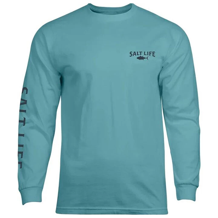 Salt Life Men's Atlas Badge Long-Sleeve T-Shirt 4 Salt Life Men's Atlas Badge Long-Sleeve T-Shirt - Image 2