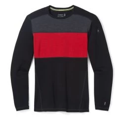 SmartWool Men's Merino 250 Colorblock Crew Baselayer Top