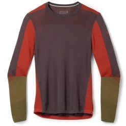 SmartWool Men's Intraknit Thermal Merino Colorblock Crew Base Layer Top