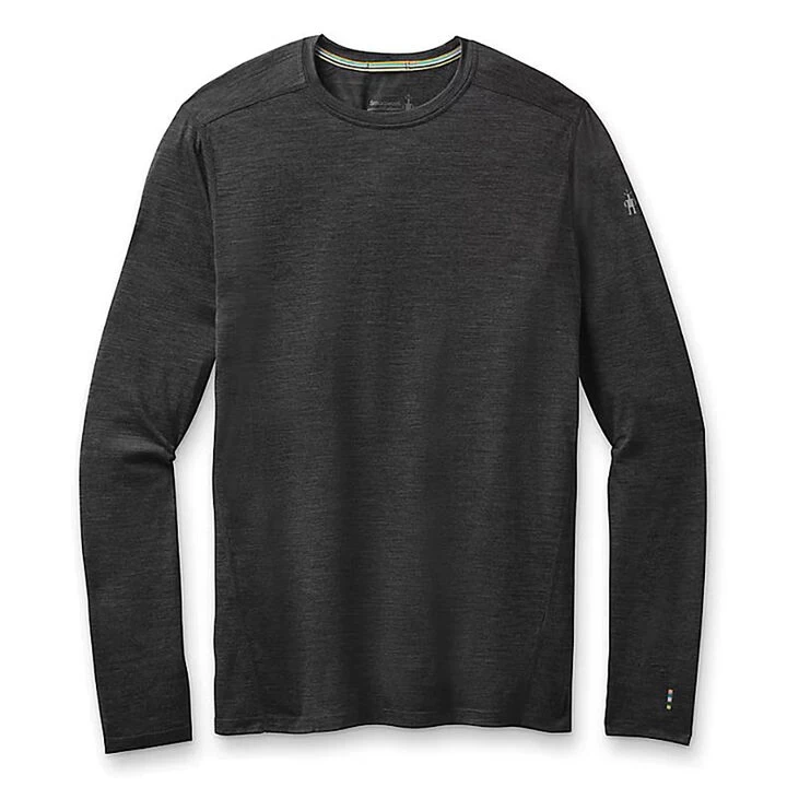 SmartWool Men's Classic All-Season Merino Wool Long-Sleeve Base Layer Shirt 4 SmartWool Men's Classic All-Season Merino Wool Long-Sleeve Base Layer Shirt - Image 2