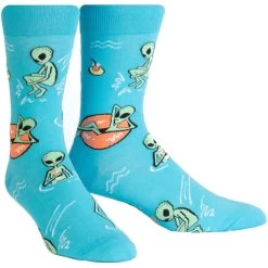 Sock It To Me Men's Unknown Floating Object Crew Sock