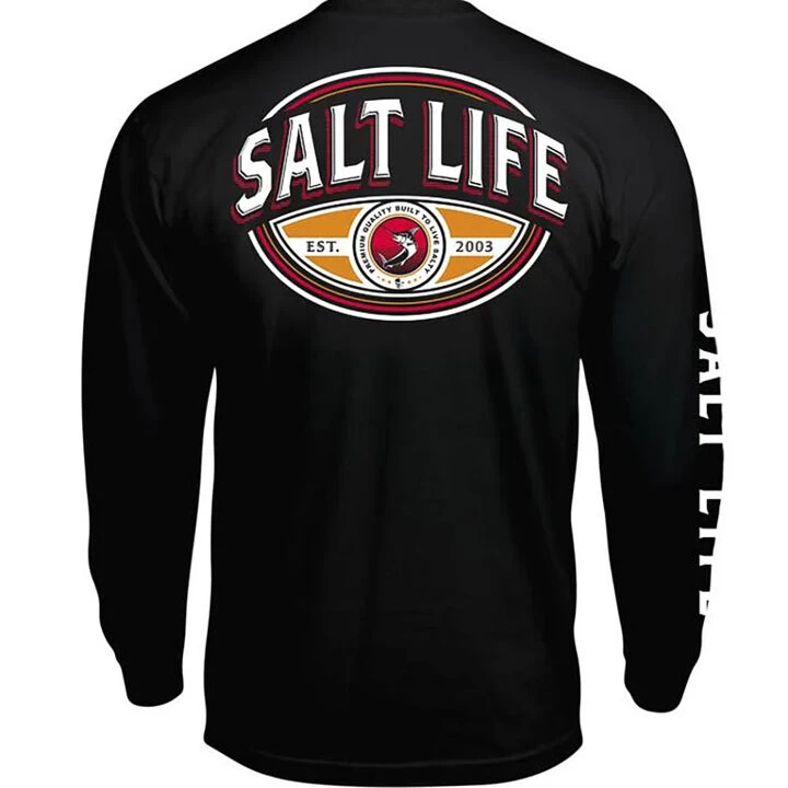 Salt Life Men's Built Salty Long-Sleeve T-Shirt 3 Salt Life Men's Built Salty Long-Sleeve T-Shirt