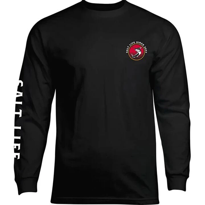 Salt Life Men's Built Salty Long-Sleeve T-Shirt 4 Salt Life Men's Built Salty Long-Sleeve T-Shirt - Image 2
