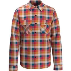 SmartWool Men's Anchor Line Shirt Jacket -Stylish Men's Store Smartwool Anchor Line Shirt Rhythmic Red