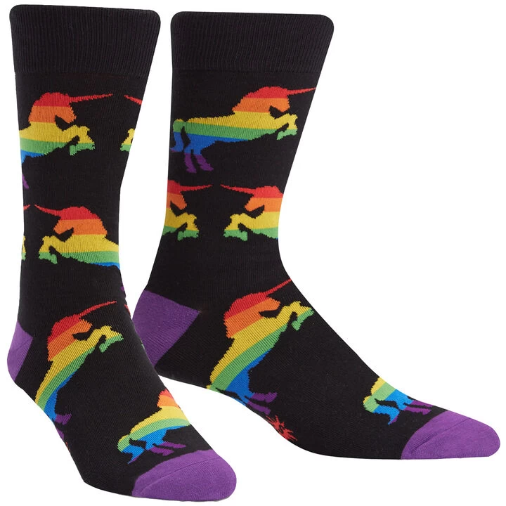 Sock It To Me Men's Pride & Fabulousness Crew Sock 3 Sock It To Me Men's Pride & Fabulousness Crew Sock