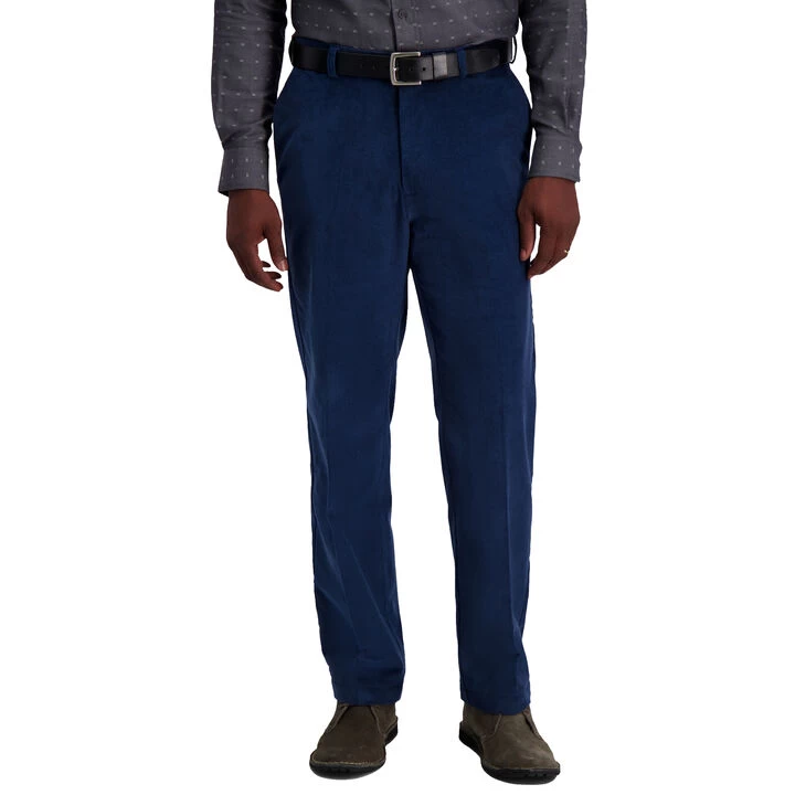 Haggar Men's Stretch Corduroy Classic Fit Flat Front Pant 4 Haggar Men's Stretch Corduroy Classic Fit Flat Front Pant - Image 2