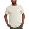Toad&Co Men's Primo Crew Neck Short-Sleeve T-Shirt -Stylish Men's Store T2001901 SALT
