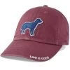 Life Is Good Men's Stay True Dog Chill Cap