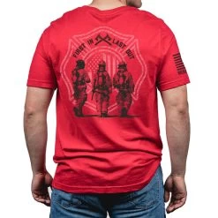 Nine Line Apparel Men's Firefighter First In Last Out Short-Sleeve Shirt