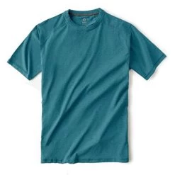 Tasc Performance Men's Carrollton Crew Neck Short-Sleeve Fitness T-Shirt -Stylish Men's Store Tasc Carrollton Tee Mallard Heather