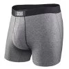 SAXX Men's Ultra Fly Boxer Brief -Stylish Men's Store Ultra Fly Boxer Brief SXBB30F SALT AND PEPPER FRONT