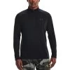 Under Armour Men's UA Tech 1/2 Zip Long-Sleeve Shirt 2 Under Armour Men's UA Tech 1/2 Zip Long-Sleeve Shirt -Stylish Men's Store UnderArmour 1328495 Black1